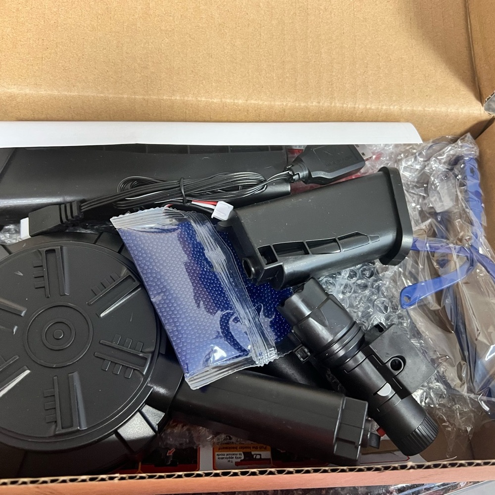 Crystal bullet launcher